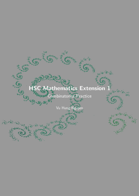 HSC Combinatorics