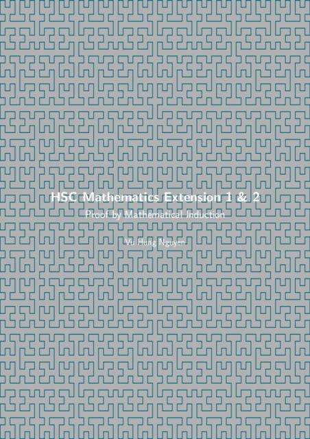 HSC Induction